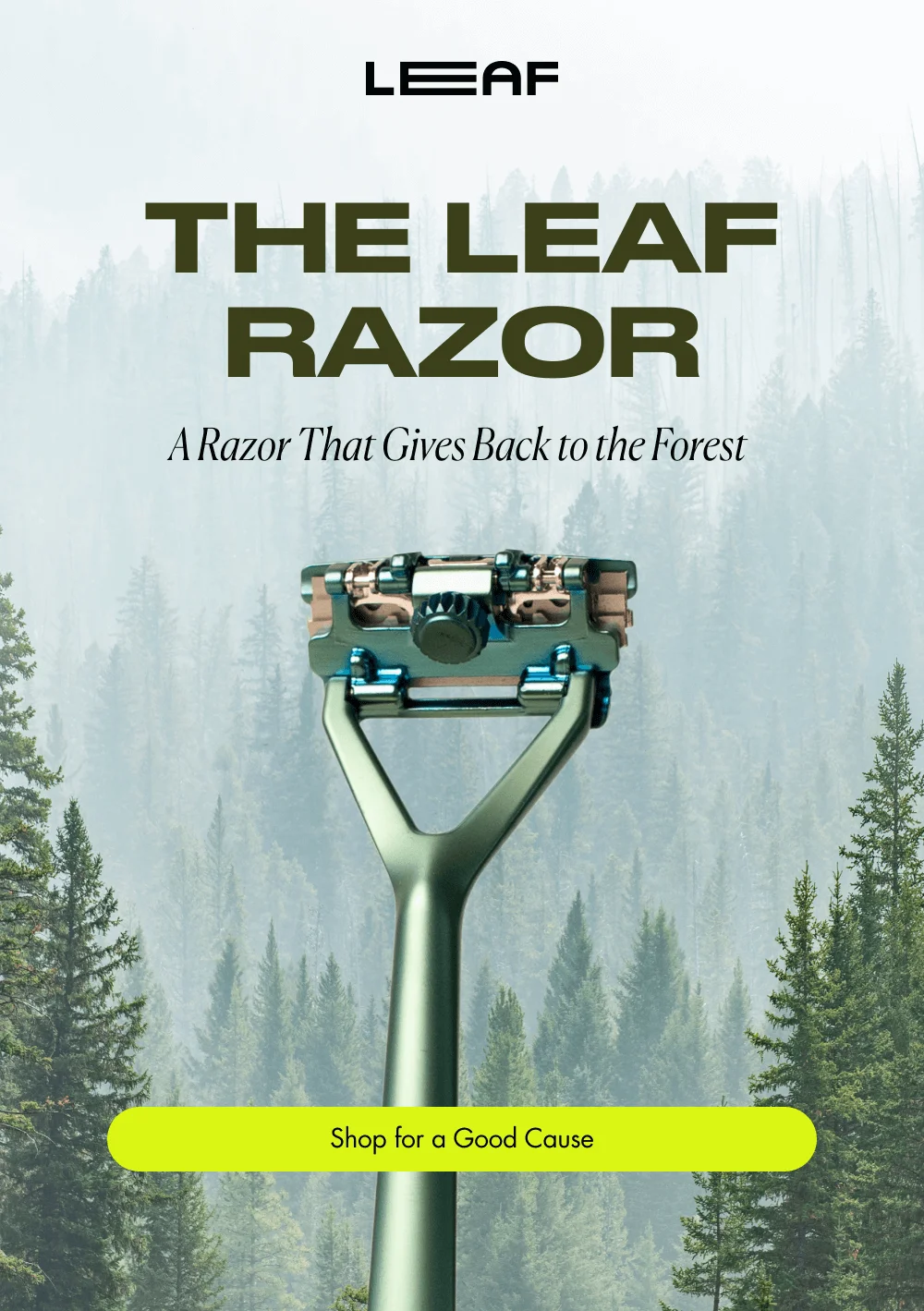 THE LEAF RAZOR [ Shop for a Good Cause ]