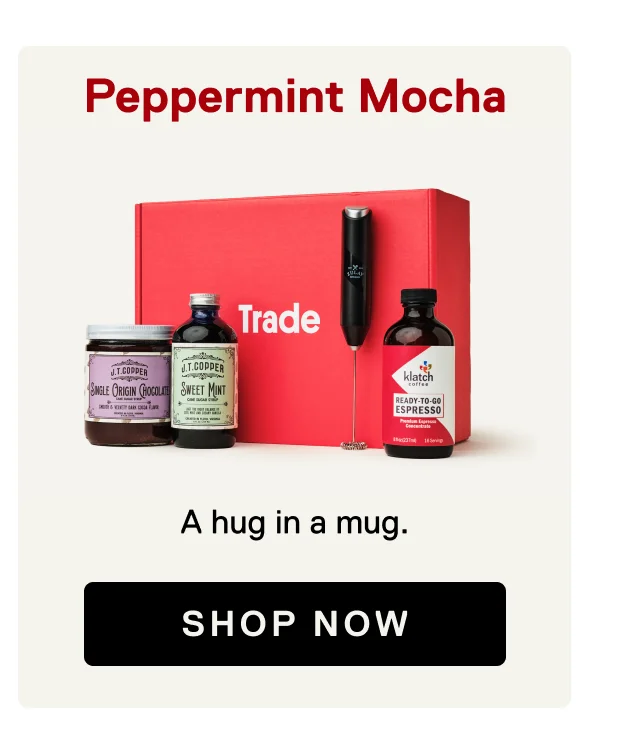 Peppermint Mocha Kit. Shop Now
