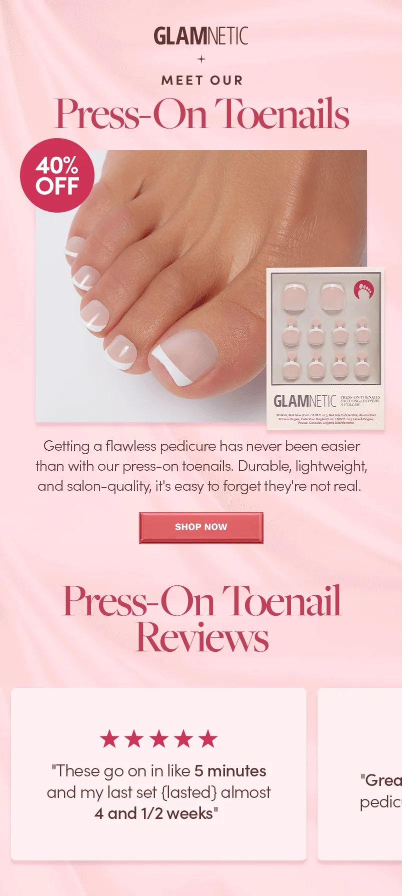 Shop Press on toe nails