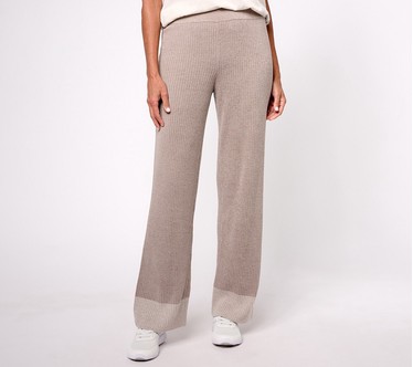 Barefoot Dreams Tall CozyChic Ultra Lite Heather Stripe Rib Pant