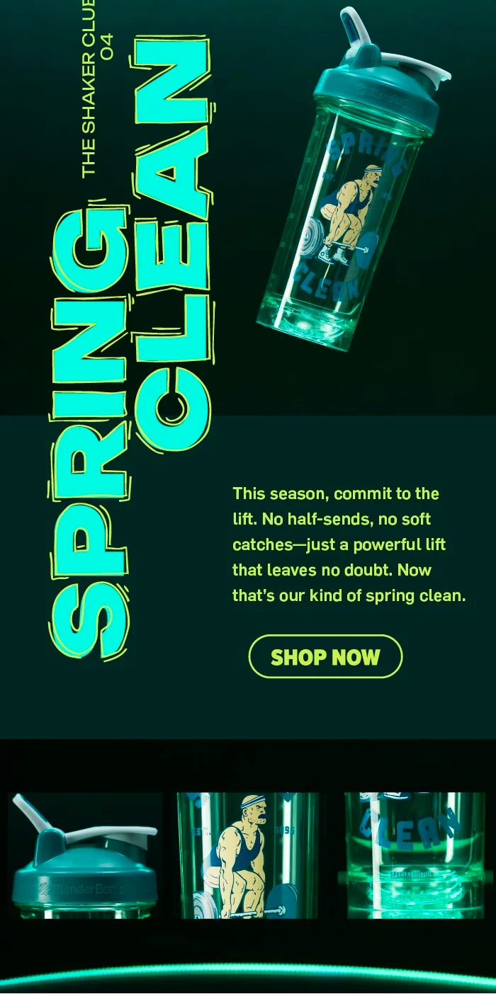 Spring Clean bottle product page