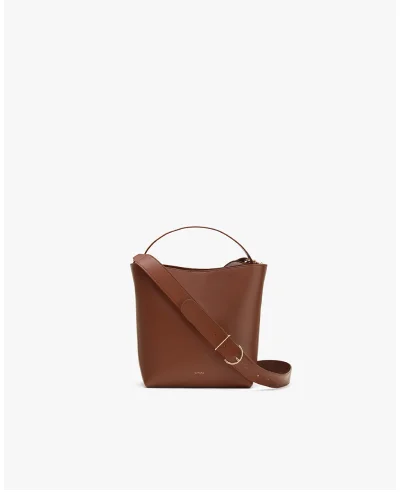 Linea Bucket Bag Dark Chestnut
