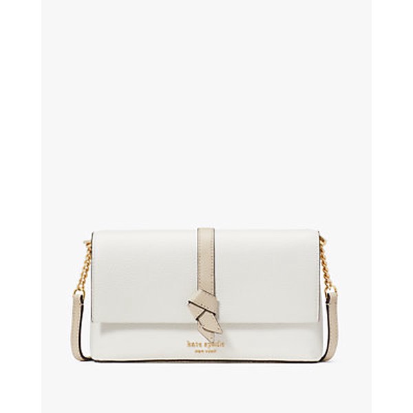 Knott Colorblocked Flap Chain Crossbody