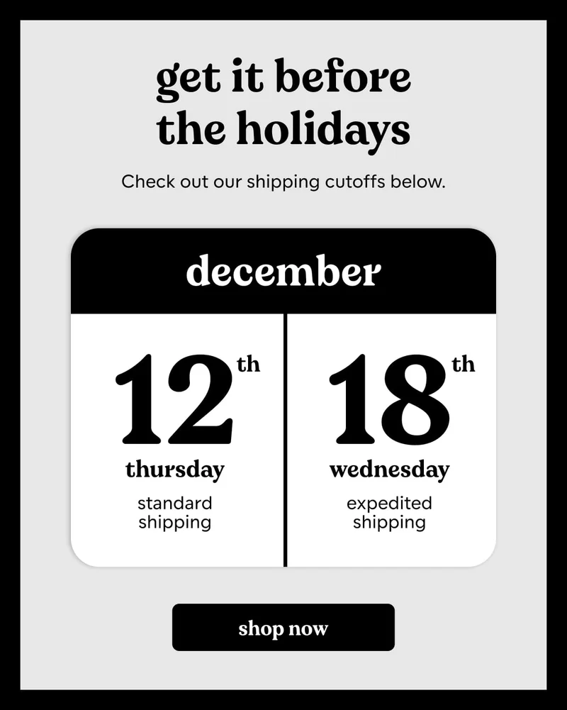 get your gifts before the holidays