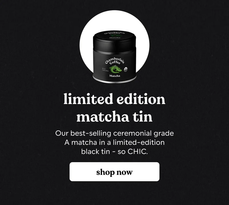 limited edition matcha green tea