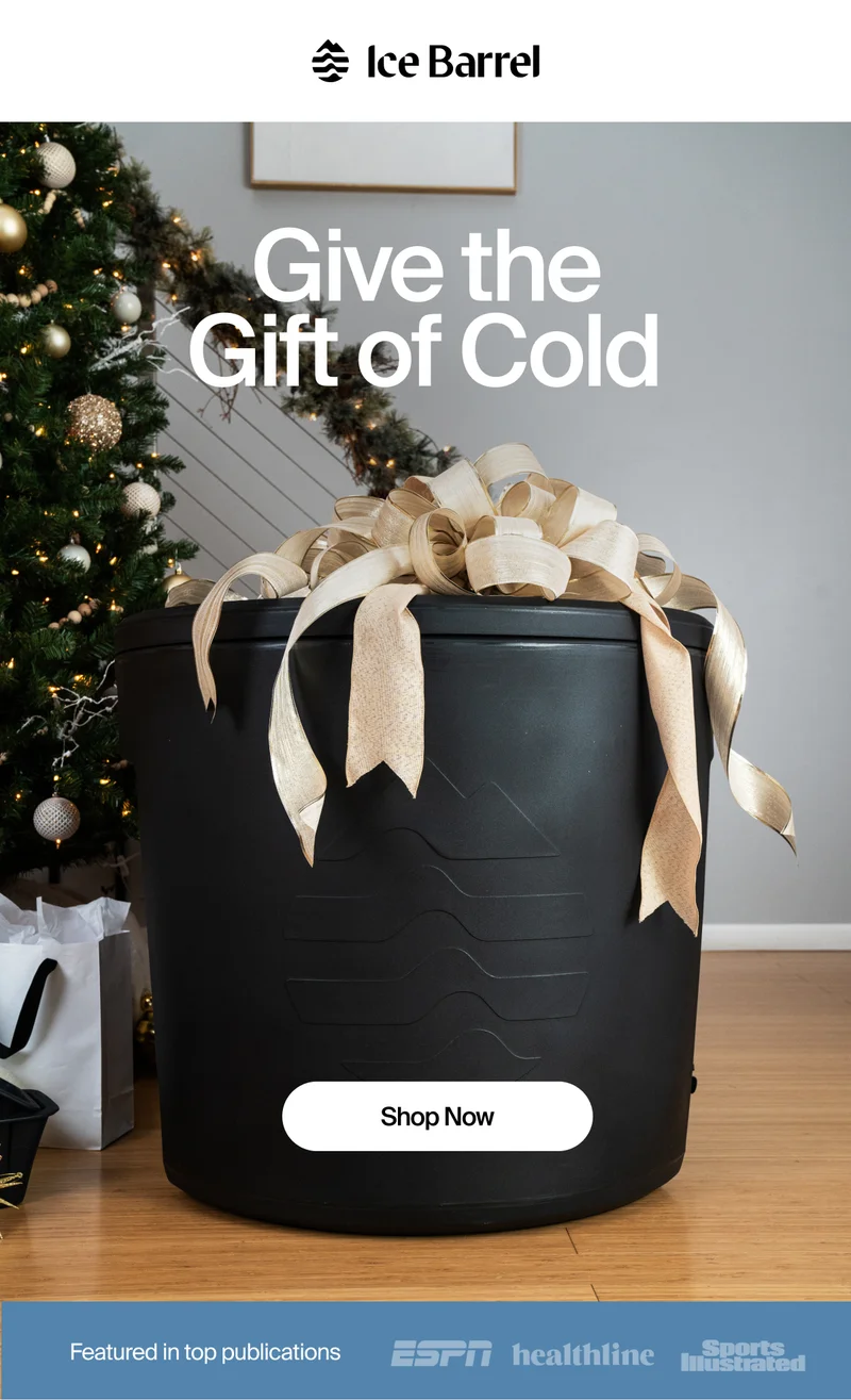 Give the gift of cold