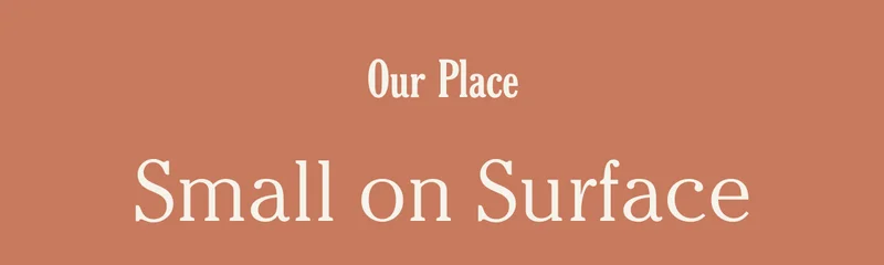Our Place - Small on Surface