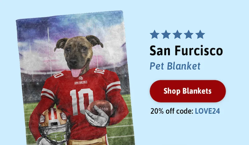 ⭐️⭐️⭐️⭐️⭐️ San Furcisco Pet Blankets. Shop 20% off blankets with code discount code
