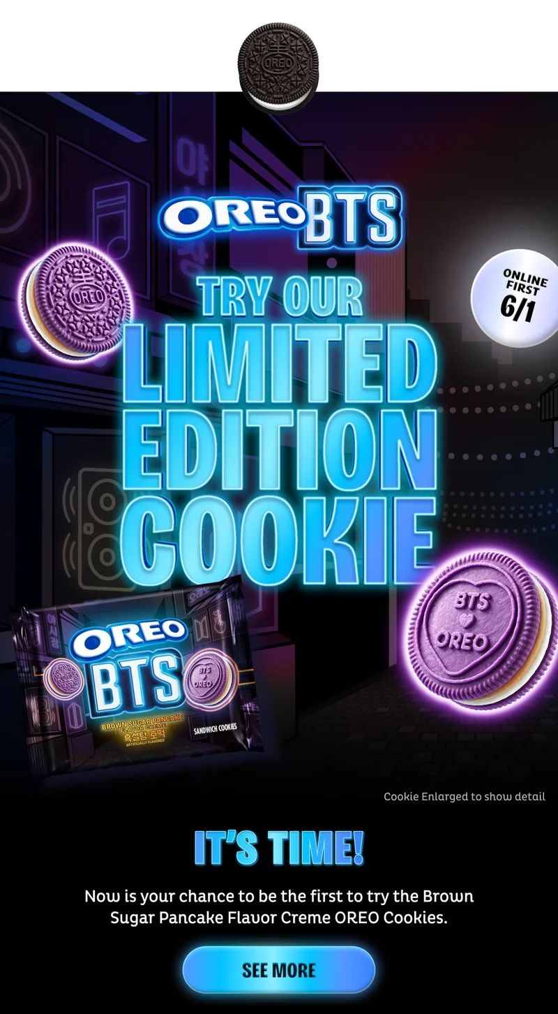 See More: OREO & BTS Collab See More: OREO & BTS Collab