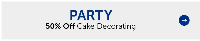 Party - 50% Off Cake Decorating