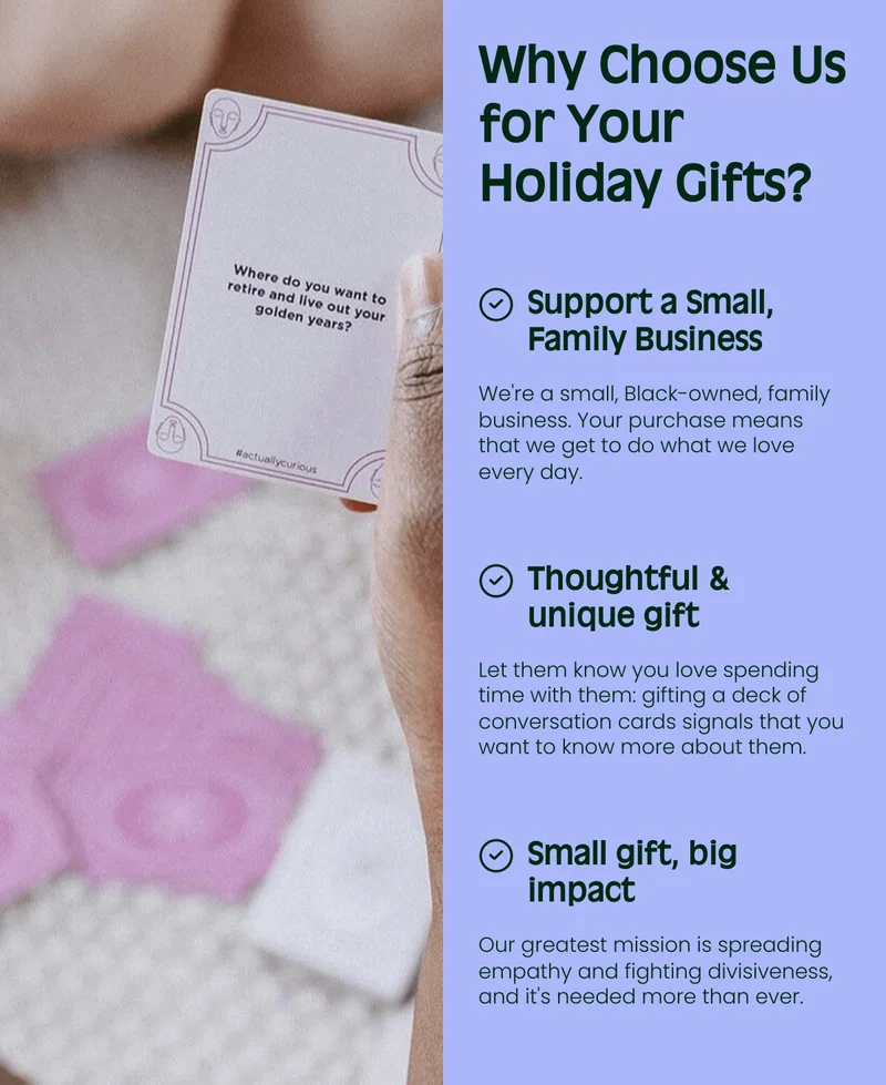 Why Choose Us for Your Holiday Gifts?