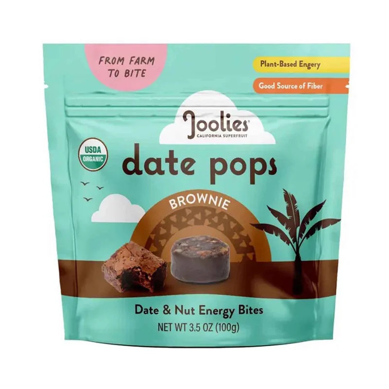 Date & Nut Energy Bites, Brownie, 3.5 Oz