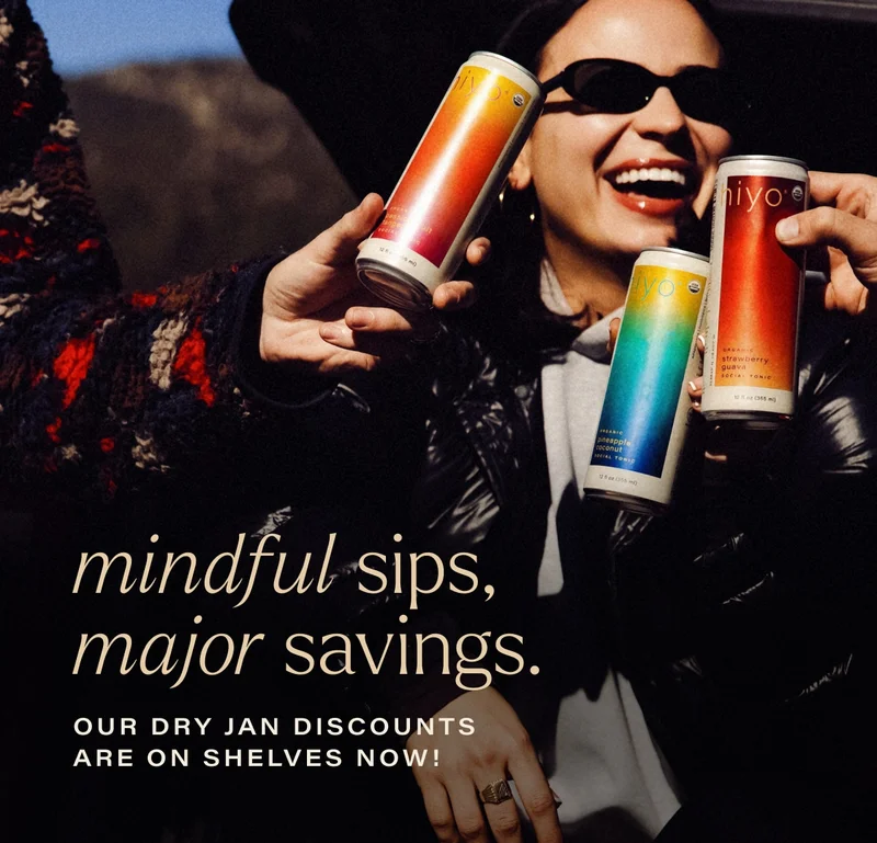 mindful sips, major savings. our dry jan discounts are on shelves now!