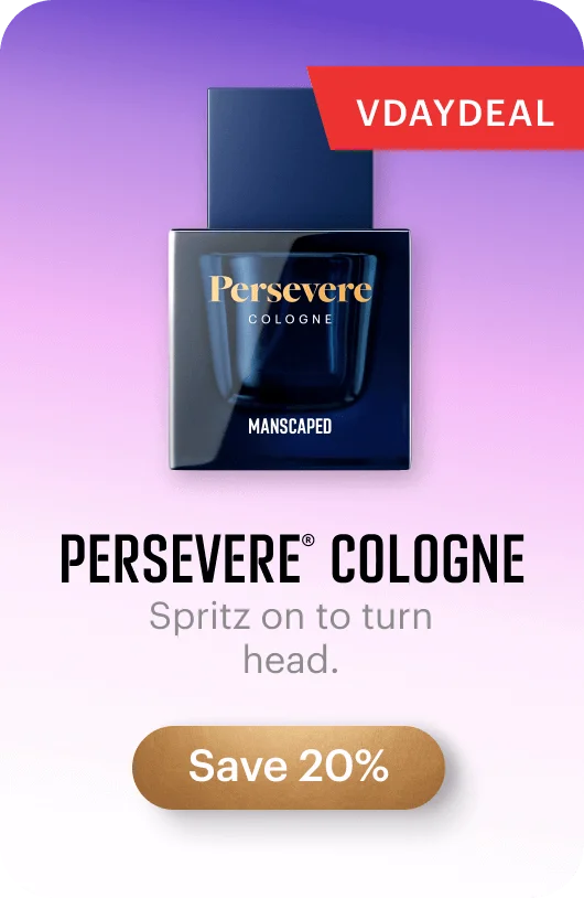 VDAYDEAL Save 20% on Persevere® Cologne