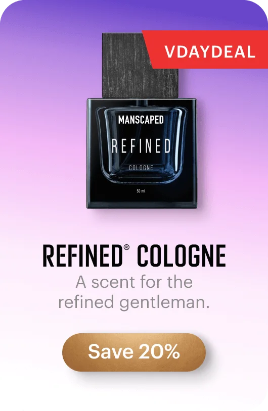VDAYDEAL Save 20% on Refined® Cologne