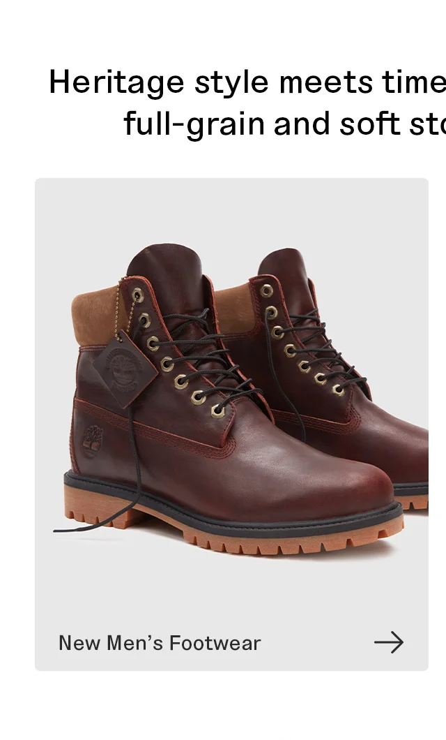 New Men's Footwear