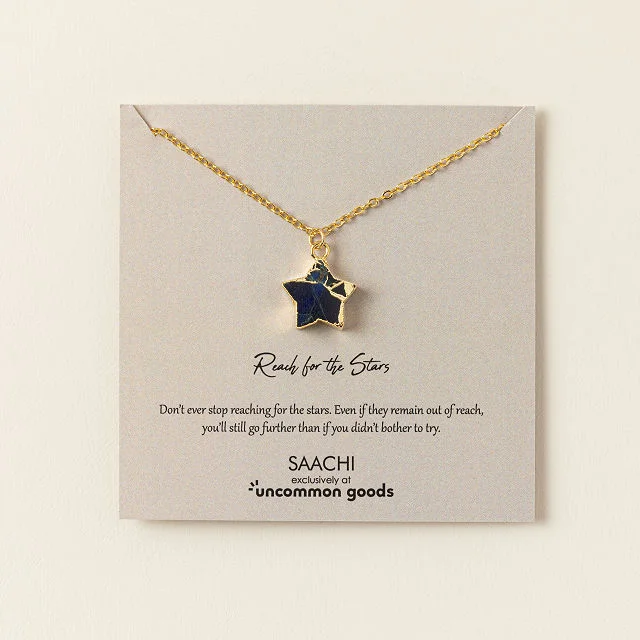 Reach for the Stars Mosaic Stone Necklace