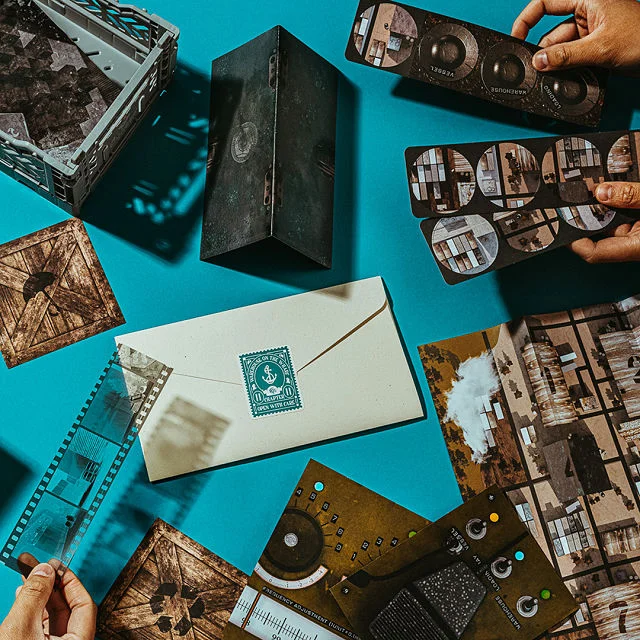 Curious Correspondence: Puzzle Escape Room Games