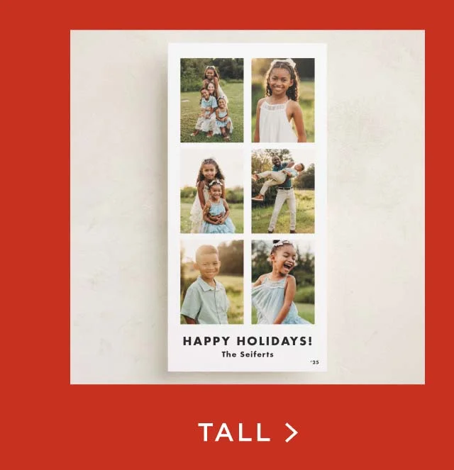 Tall Cards