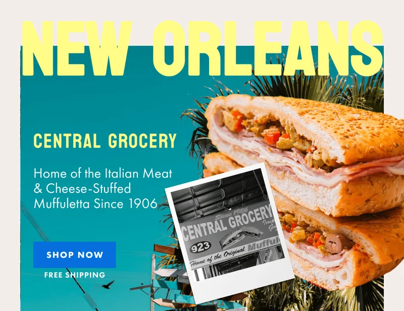 Central Grocery Muffulettas Central Grocery Muffulettas