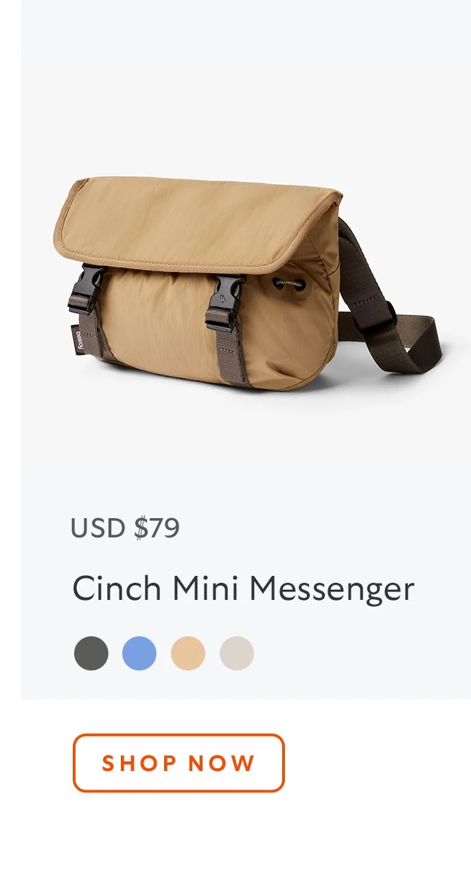 Cinch Mini Messenger - SandDune