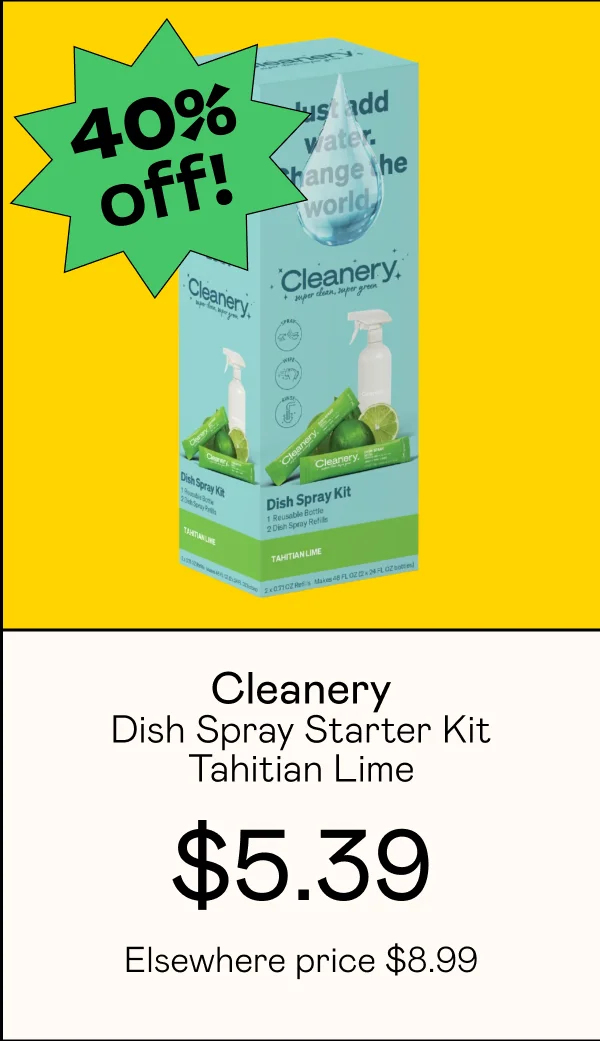 Dish Spray Starter Kit - Tahitian Lime