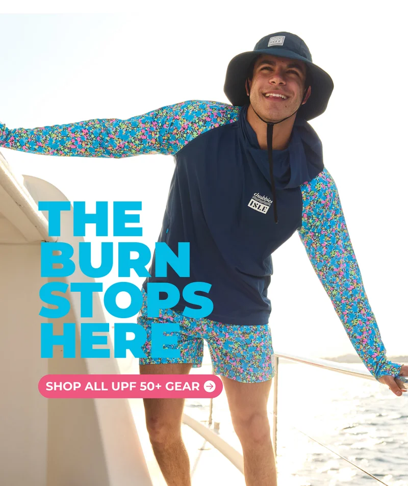 THE BURN STOPS HERE: Shop All UPF 50+ Gear