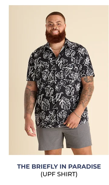 UPF Shirt: The Briefly In Paradise