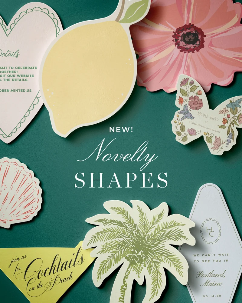 New! Novelty Shapes