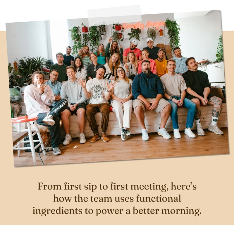 From first sip to first meeting