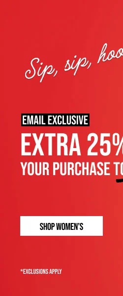 Extra 25% off Shop Women's