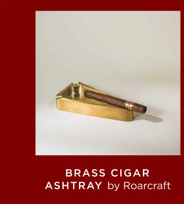 Brass Cigar Ashtray