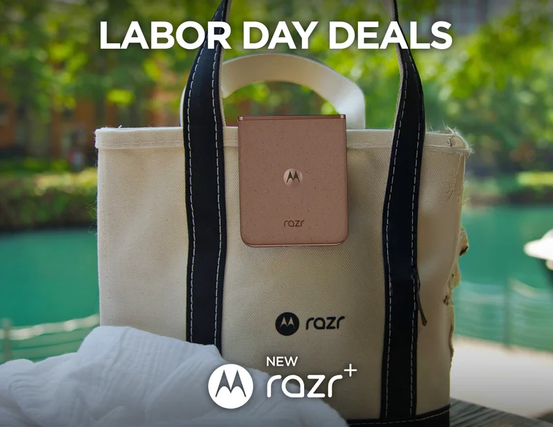 Labor Day Deals - new motorola razr+