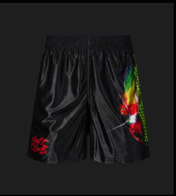 Daft Club Sport Shorts Black