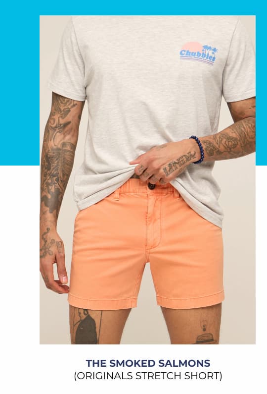 Originals Stretch Short: The Smoked Salmons 5.5"