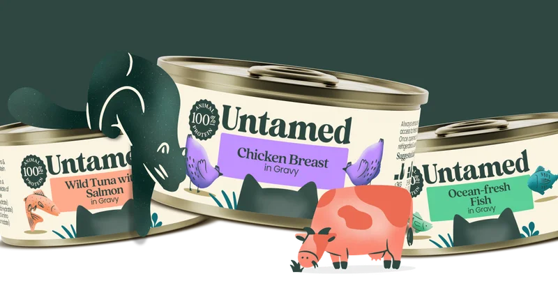 Succulent flake-apart cuts your cat will go wild for. No grains, greens or filler ingredients. Human-grade ingredients prepared for peak nutrition.
