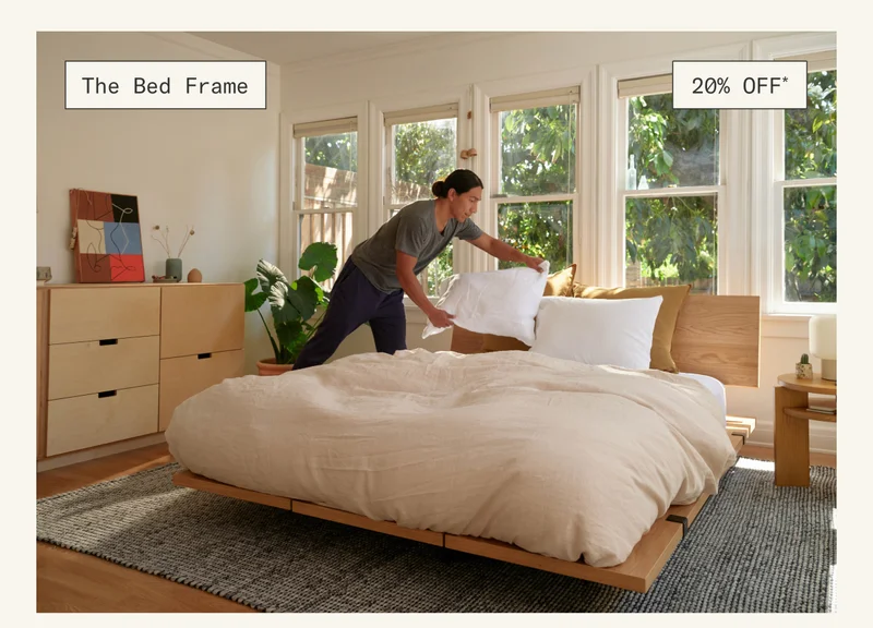 Take 20% off The Bed Frame