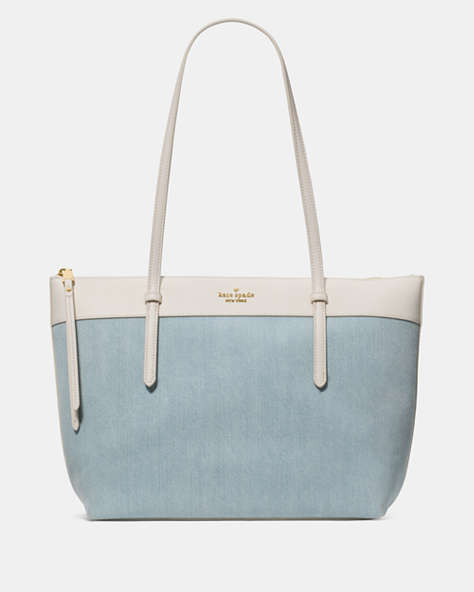 All Day Denim Tote Bag