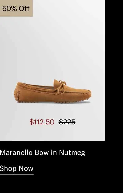 Maranello Bow in Nutmeg 50% off-Shop Now