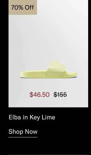 Elba in Key Lime 70% off-Shop Now