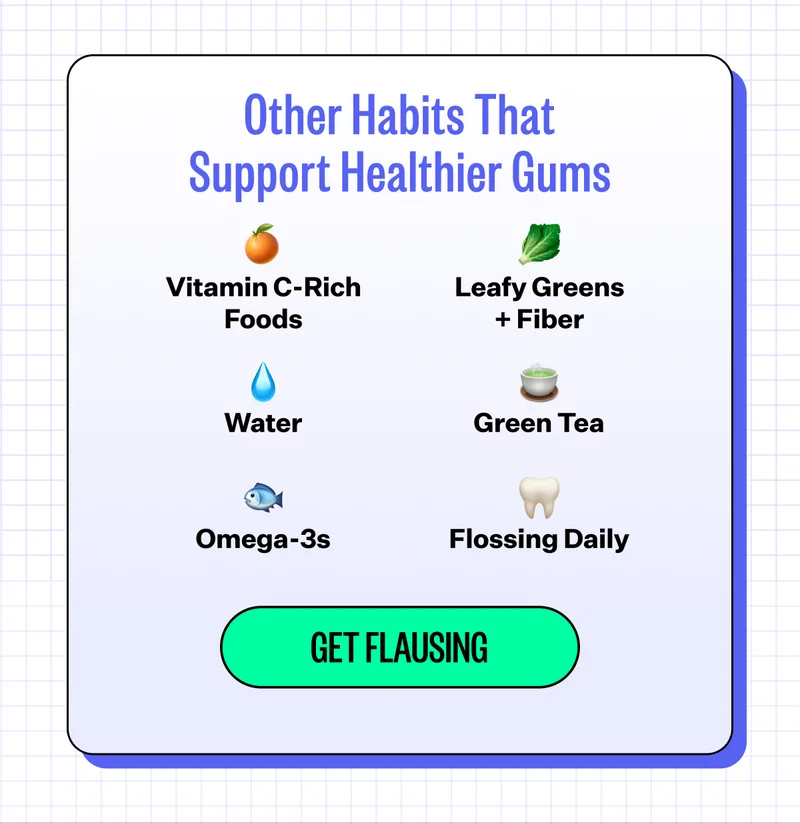 Other Habits That Support Healthier Gums