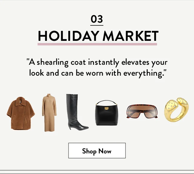 Max Mara jacket, Nordstrom dress, Reformation boots, MANGO bag, BP. sunglasses and Kloto ring.