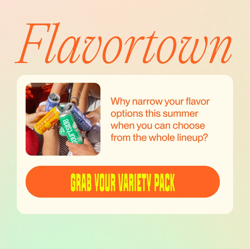 Flavortown Why narrow your flavor options this summer when you can choose from the whole lineup?&nbsp; grab your variety pack