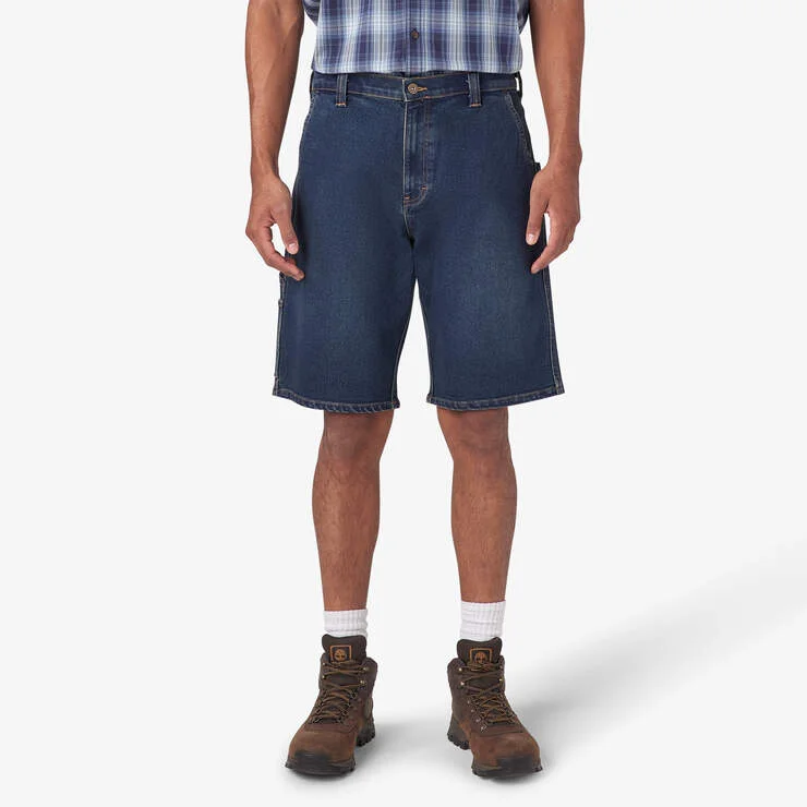 Denim Utility Shorts