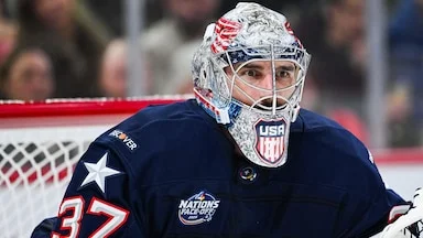 Connor Hellebuyck goes from underdog to, potentially, the next U.S. golden goalie