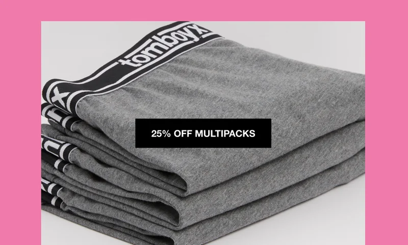 25% Off Multipacks