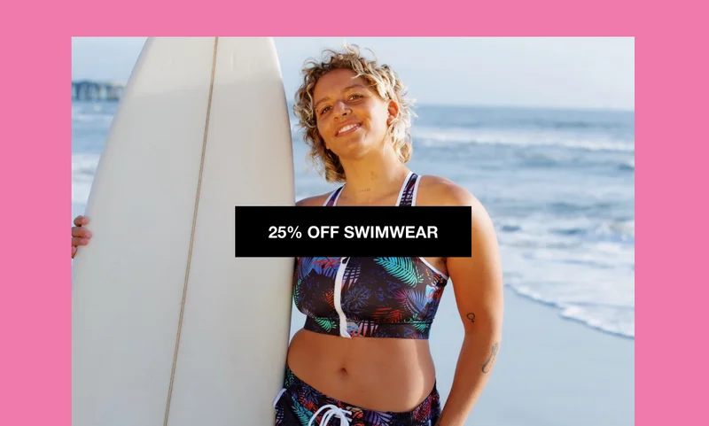 25% Off Swimwear