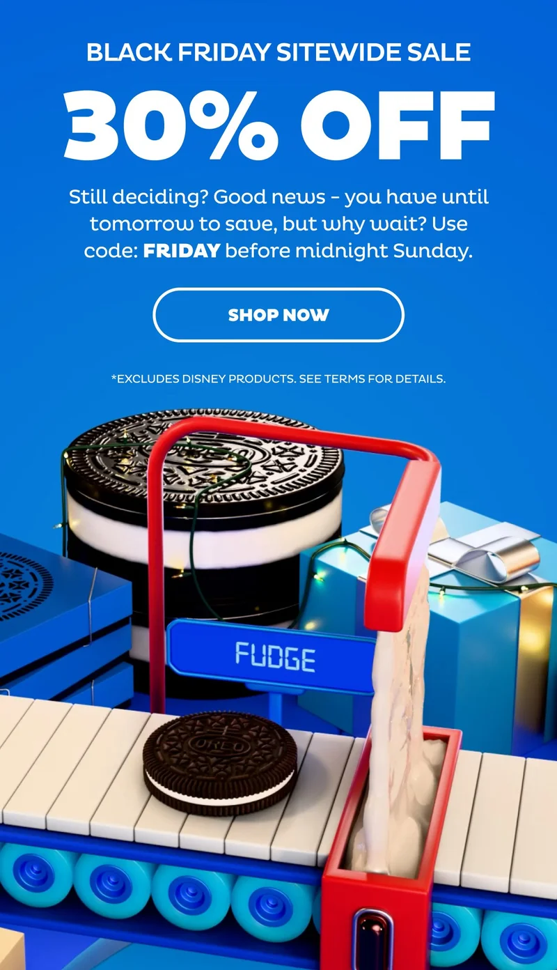 Shop 30% Off Sitewide