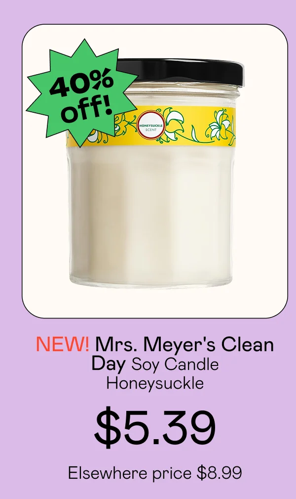 Soy Candle Honeysuckle