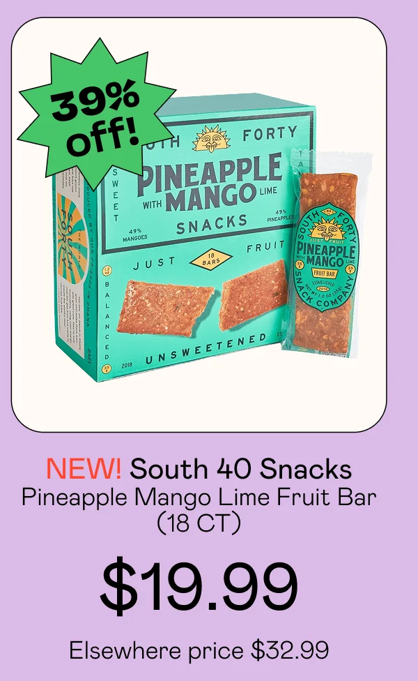 Pineapple Mango Lime Fruit Bar (18 CT)